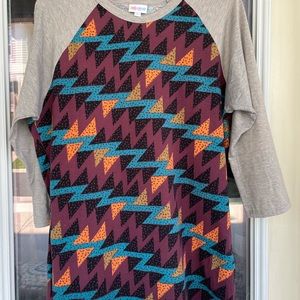 Lularoe Randy 80’s vibe and pattern